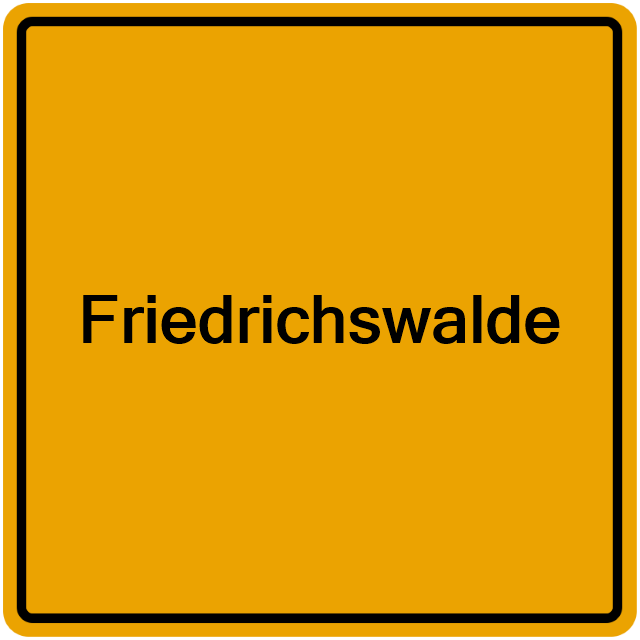 Einwohnermeldeamt24 Friedrichswalde
