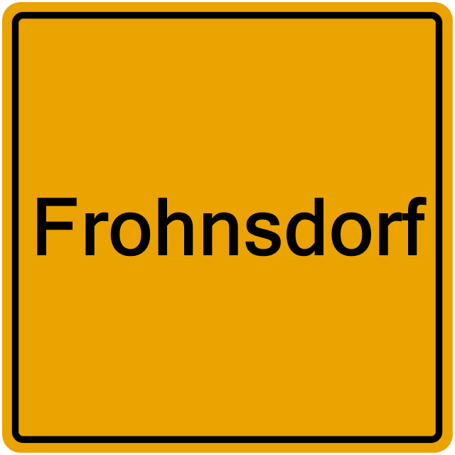 Einwohnermeldeamt24 Frohnsdorf