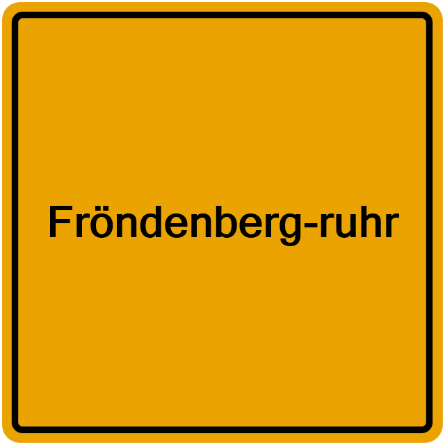 Einwohnermeldeamt24 Fröndenberg-ruhr