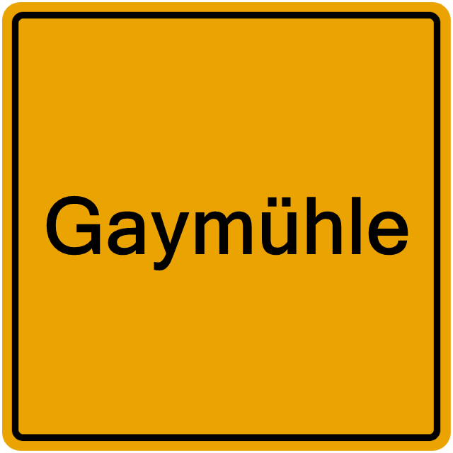 Einwohnermeldeamt24 Gaymühle