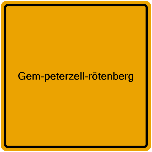 Einwohnermeldeamt24 Gem-peterzell-rötenberg
