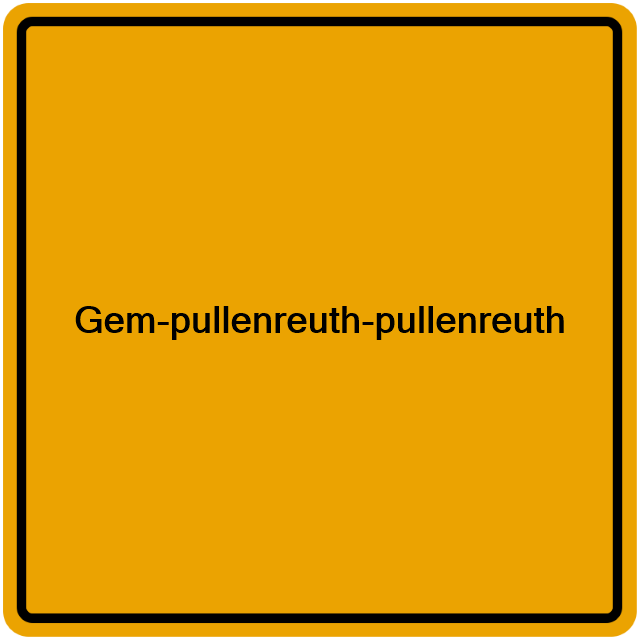 Einwohnermeldeamt24 Gem-pullenreuth-pullenreuth