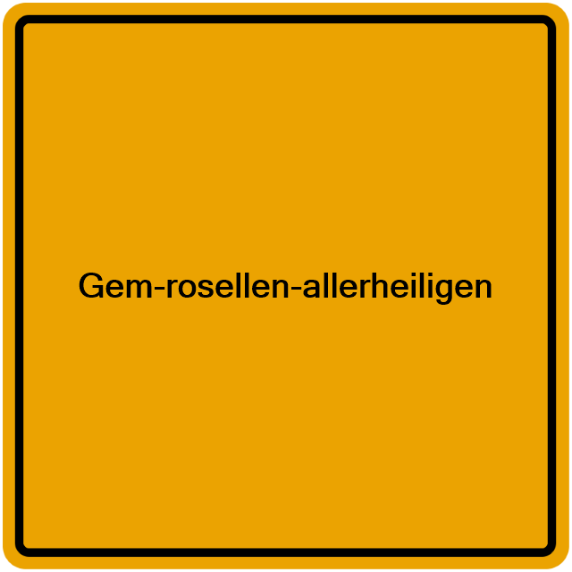 Einwohnermeldeamt24 Gem-rosellen-allerheiligen