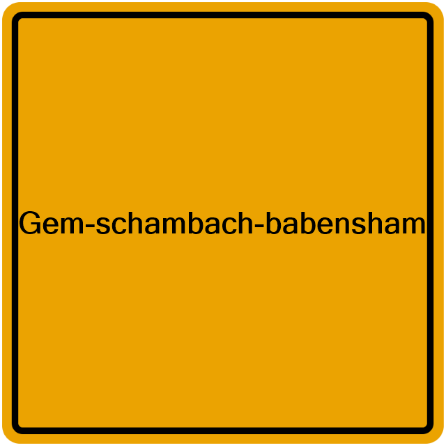 Einwohnermeldeamt24 Gem-schambach-babensham