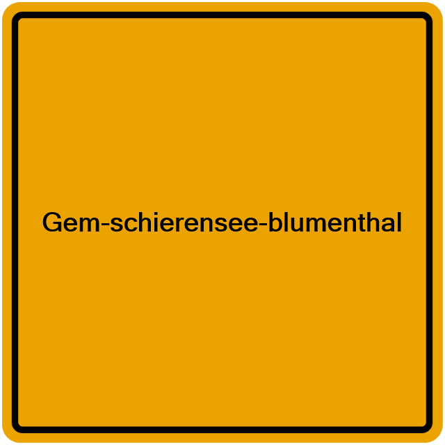 Einwohnermeldeamt24 Gem-schierensee-blumenthal