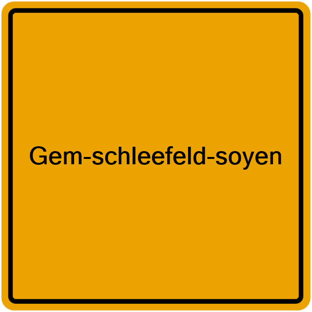 Einwohnermeldeamt24 Gem-schleefeld-soyen