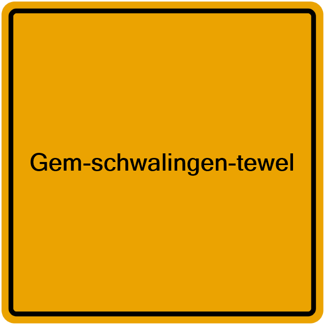 Einwohnermeldeamt24 Gem-schwalingen-tewel