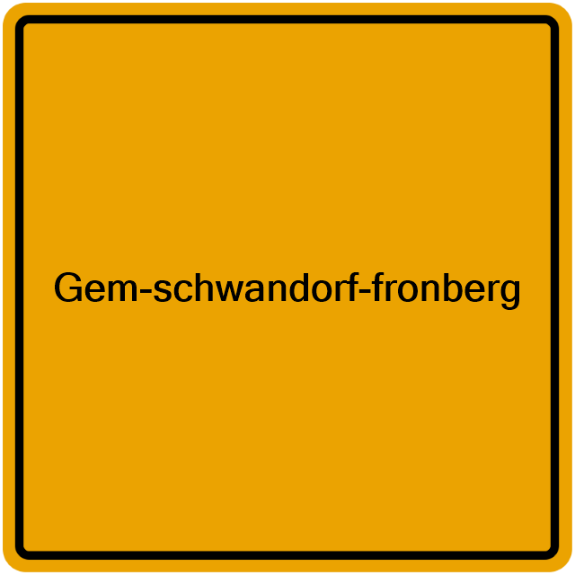 Einwohnermeldeamt24 Gem-schwandorf-fronberg