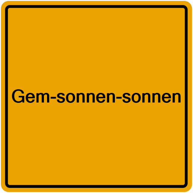Einwohnermeldeamt24 Gem-sonnen-sonnen