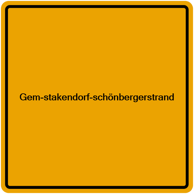 Einwohnermeldeamt24 Gem-stakendorf-schönbergerstrand
