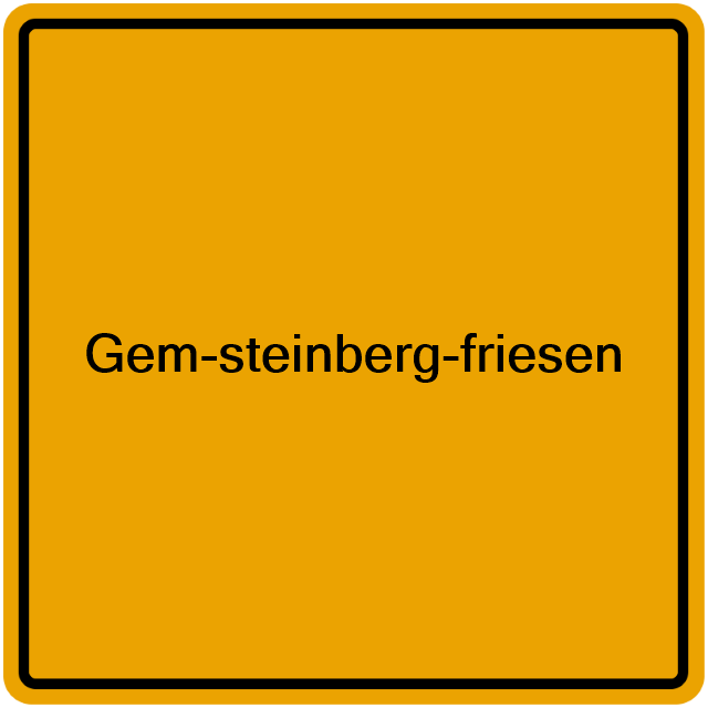 Einwohnermeldeamt24 Gem-steinberg-friesen