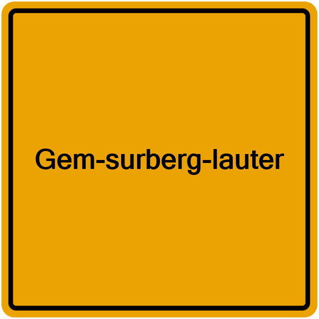 Einwohnermeldeamt24 Gem-surberg-lauter