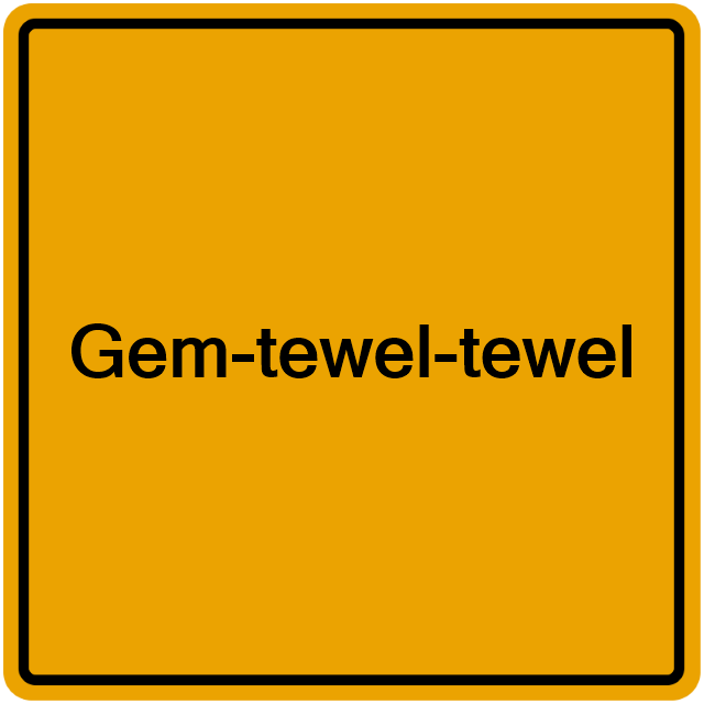 Einwohnermeldeamt24 Gem-tewel-tewel