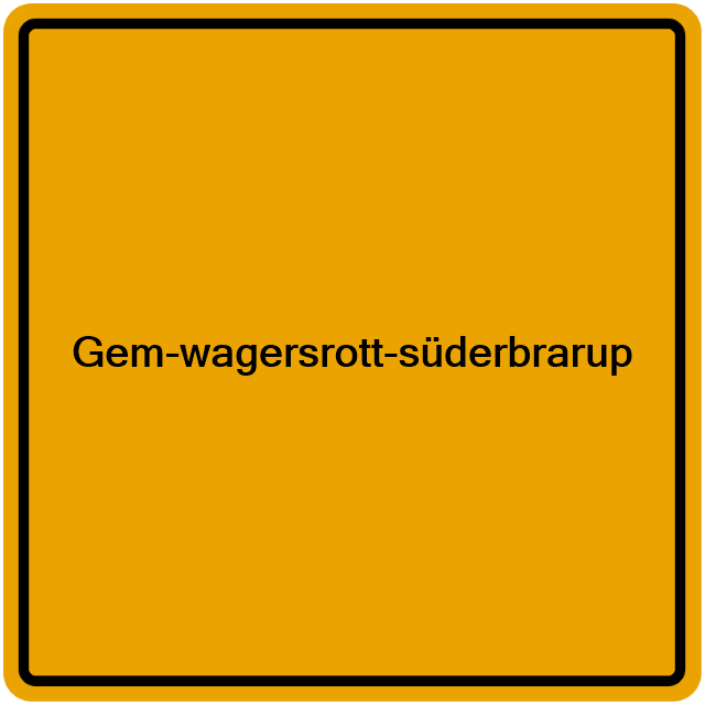Einwohnermeldeamt24 Gem-wagersrott-süderbrarup