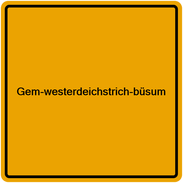 Einwohnermeldeamt24 Gem-westerdeichstrich-büsum