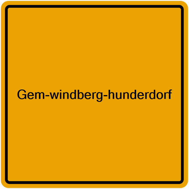 Einwohnermeldeamt24 Gem-windberg-hunderdorf