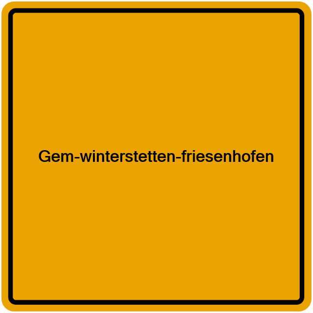 Einwohnermeldeamt24 Gem-winterstetten-friesenhofen