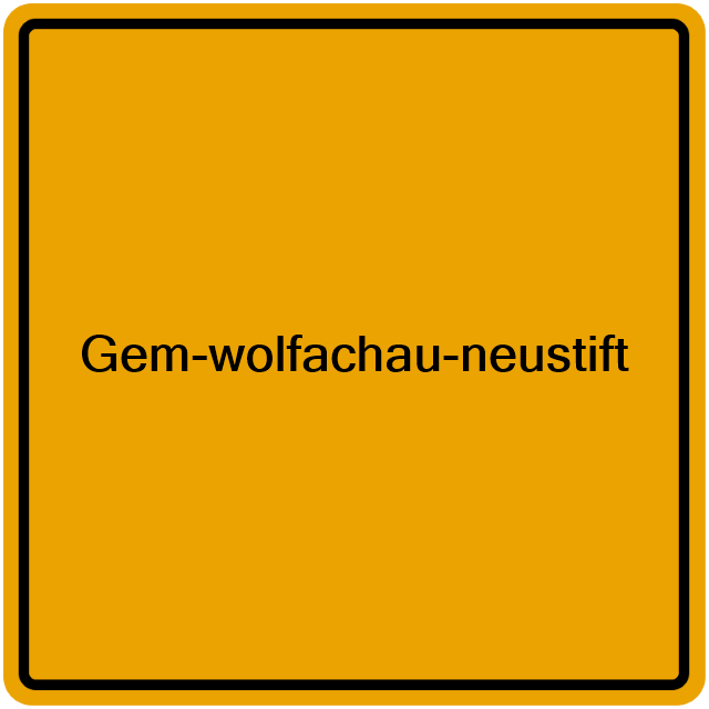 Einwohnermeldeamt24 Gem-wolfachau-neustift