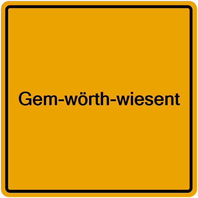 Einwohnermeldeamt24 Gem-wörth-wiesent