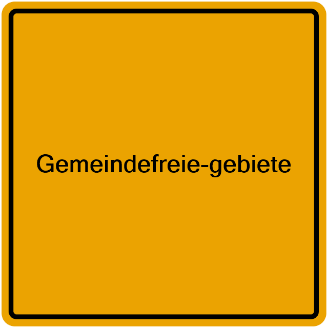 Einwohnermeldeamt24 Gemeindefreie-gebiete