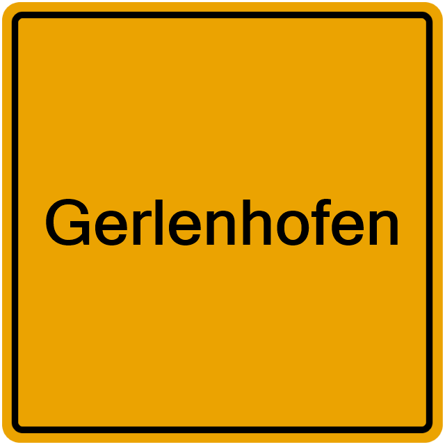 Einwohnermeldeamt24 Gerlenhofen