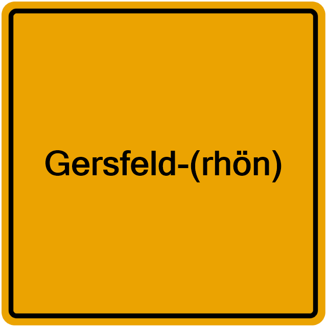 Einwohnermeldeamt24 Gersfeld-(rhön)