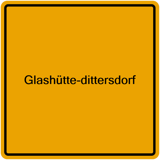 Einwohnermeldeamt24 Glashütte-dittersdorf