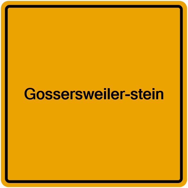 Einwohnermeldeamt24 Gossersweiler-stein