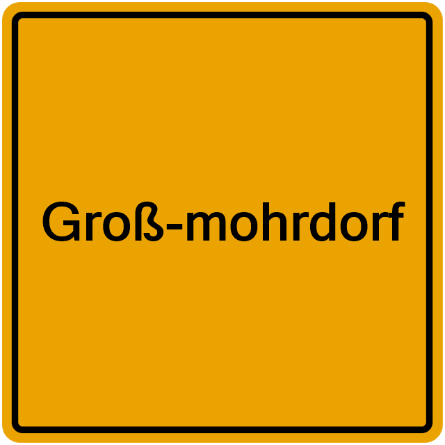 Einwohnermeldeamt24 Groß-mohrdorf