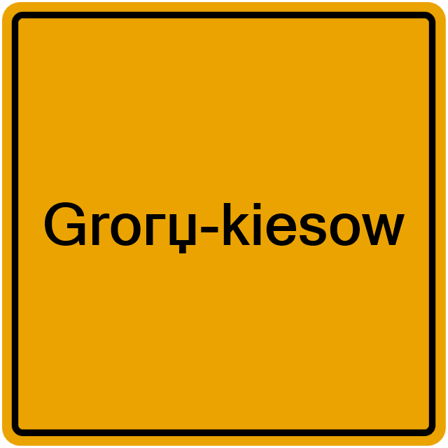 Einwohnermeldeamt24 Groгџ-kiesow