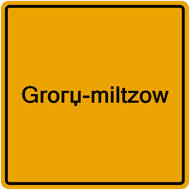 Einwohnermeldeamt24 Groгџ-miltzow