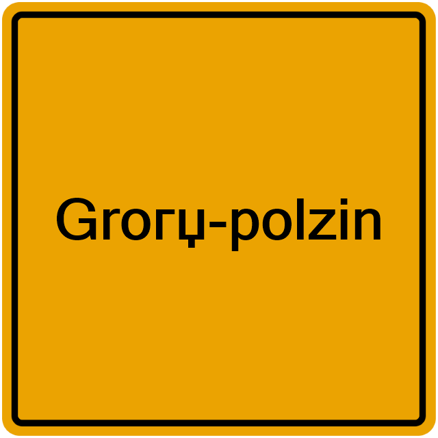 Einwohnermeldeamt24 Groгџ-polzin