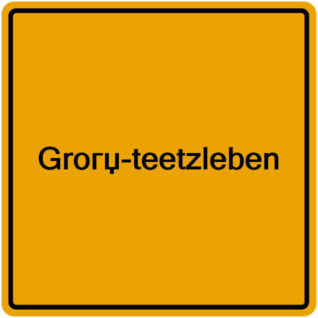 Einwohnermeldeamt24 Groгџ-teetzleben