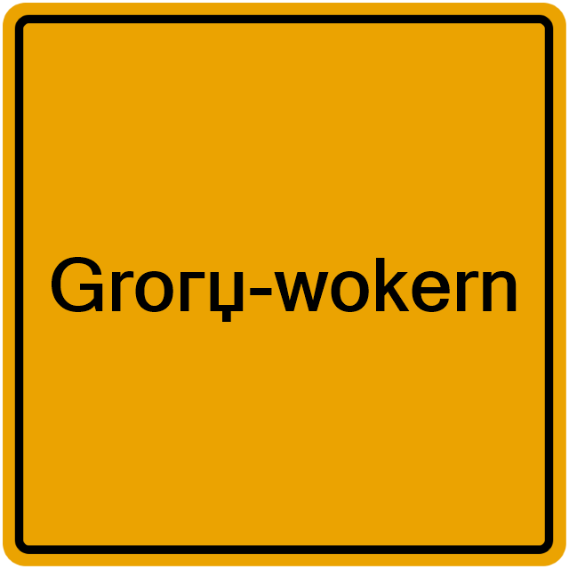 Einwohnermeldeamt24 Groгџ-wokern