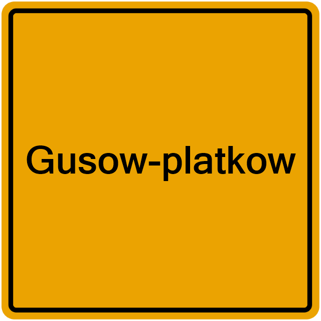 Einwohnermeldeamt24 Gusow-platkow