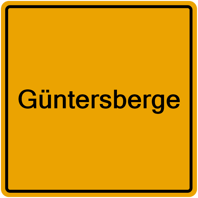 Einwohnermeldeamt24 Güntersberge