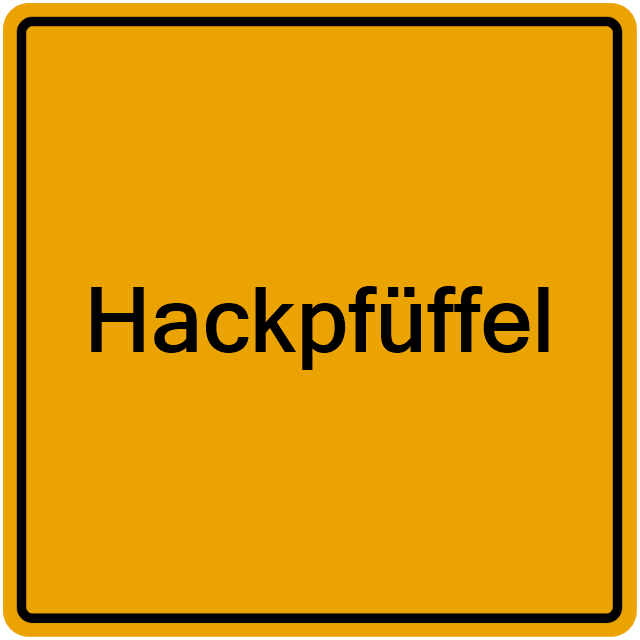 Einwohnermeldeamt24 Hackpfüffel