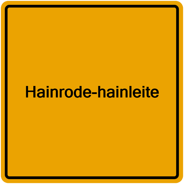 Einwohnermeldeamt24 Hainrode-hainleite