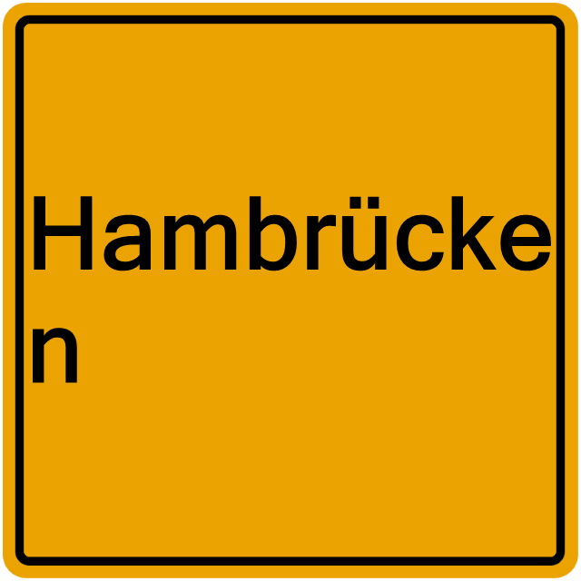 Einwohnermeldeamt24 Hambrücken
