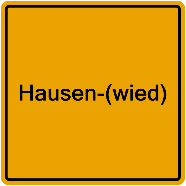 Einwohnermeldeamt24 Hausen-(wied)