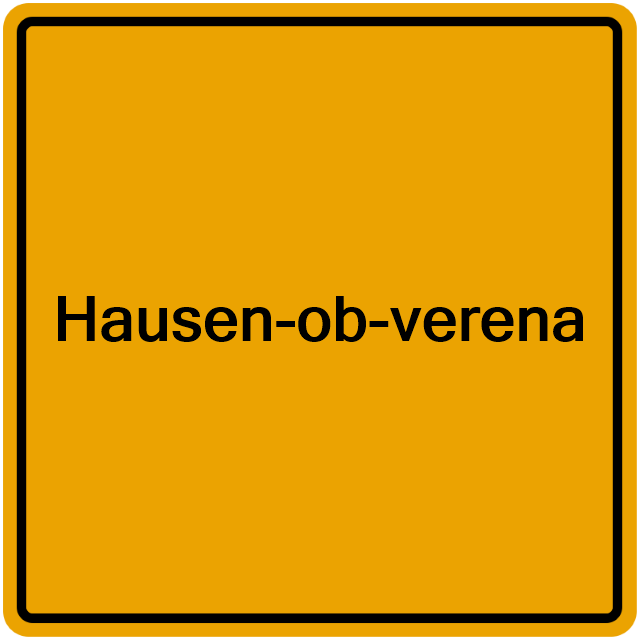 Einwohnermeldeamt24 Hausen-ob-verena