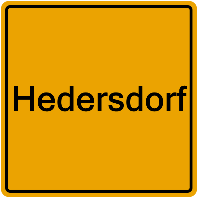 Einwohnermeldeamt24 Hedersdorf