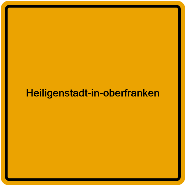 Einwohnermeldeamt24 Heiligenstadt-in-oberfranken