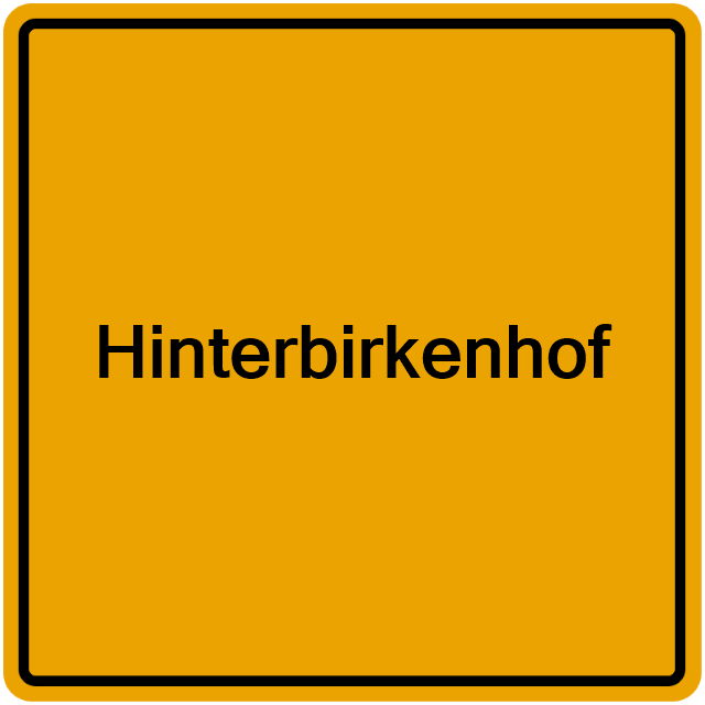 Einwohnermeldeamt24 Hinterbirkenhof