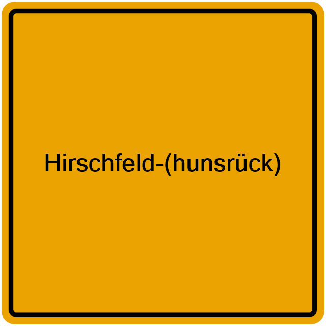 Einwohnermeldeamt24 Hirschfeld-(hunsrück)