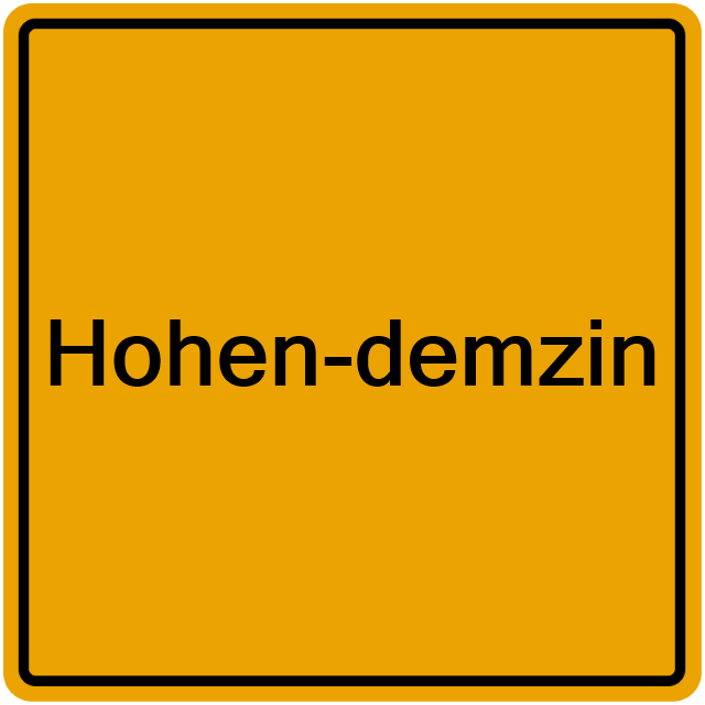 Einwohnermeldeamt24 Hohen-demzin