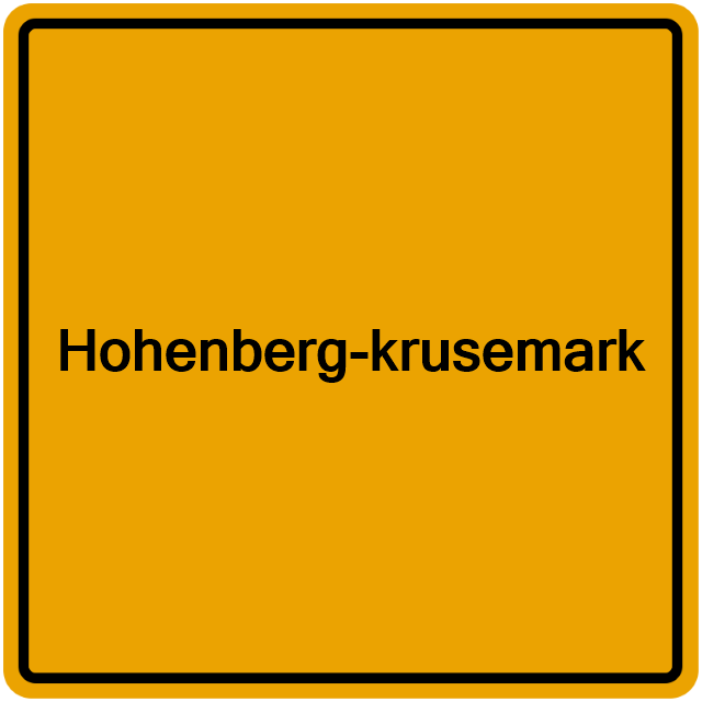 Einwohnermeldeamt24 Hohenberg-krusemark