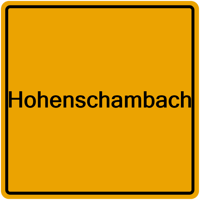Einwohnermeldeamt24 Hohenschambach