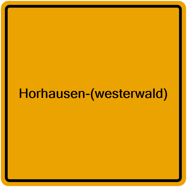 Einwohnermeldeamt24 Horhausen-(westerwald)