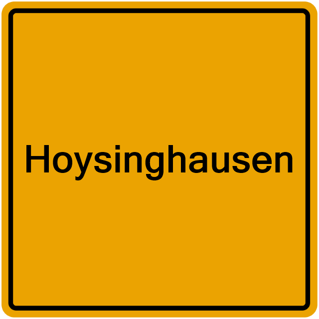 Einwohnermeldeamt24 Hoysinghausen